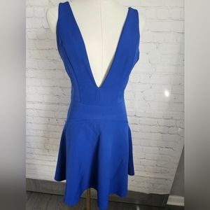 Revolve NBD Ride or Die Dress | Cobalt Blue | Size Small | EUC